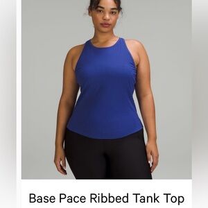 Lululemon Athletica Base Pace Tank Top - Size 6